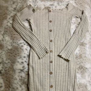 Off the shoulder dress